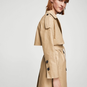 Double breasted trench