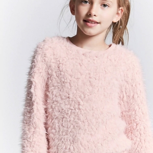 Girls Faux Fur Sweater (Kids)